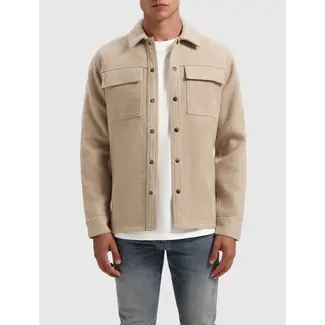 PurePath (by PureWhite) PurePath Flannel Overshirt Sand