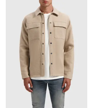 PurePath (by PureWhite) PurePath Flannel Overshirt Sand