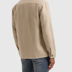 PurePath (by PureWhite) PurePath 24030203 Flannel Overshirt Sand