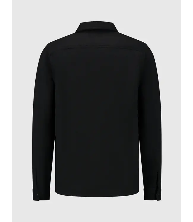 PurePath (by PureWhite) PurePath 24030203 Flannel Overshirt Black