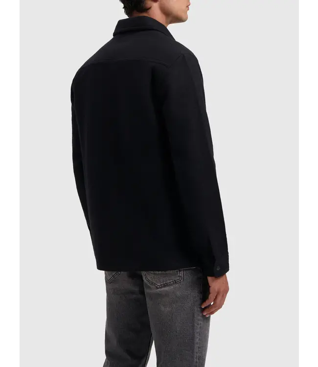 PurePath (by PureWhite) PurePath 24030203 Flannel Overshirt Black