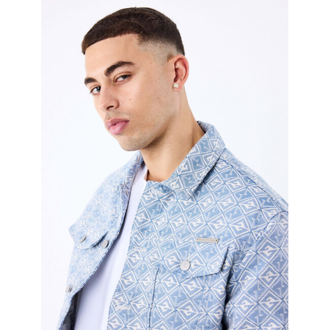 ProjectxParis Project x Paris 2433143-BL Denim Vest Blue