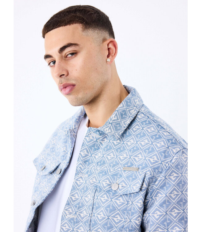 ProjectxParis Project x Paris 2433143-BL Denim Vest Blue