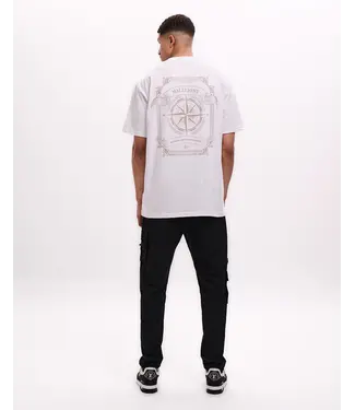 Malelions Malelions Men Compass T-Shirt White