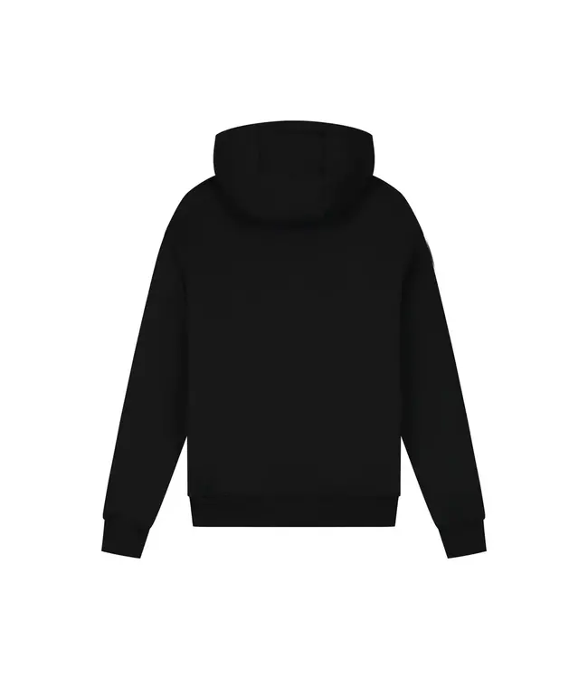 Malelions Malelions Men Striped Signature Hoodie Black