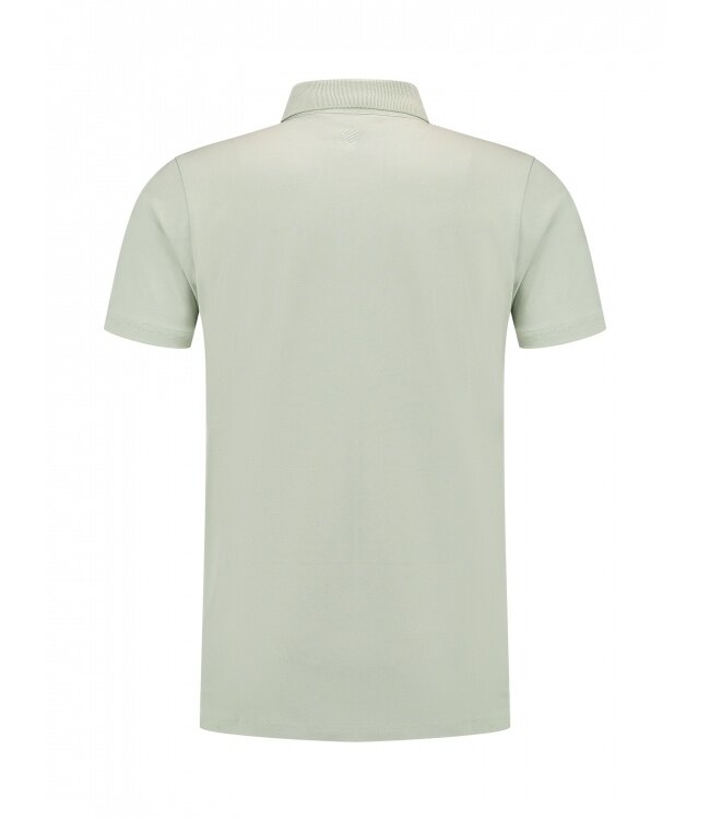 PurePath (by PureWhite) PurePath 25010121 Essential Wordmark Polo Light Green - Regular Fit