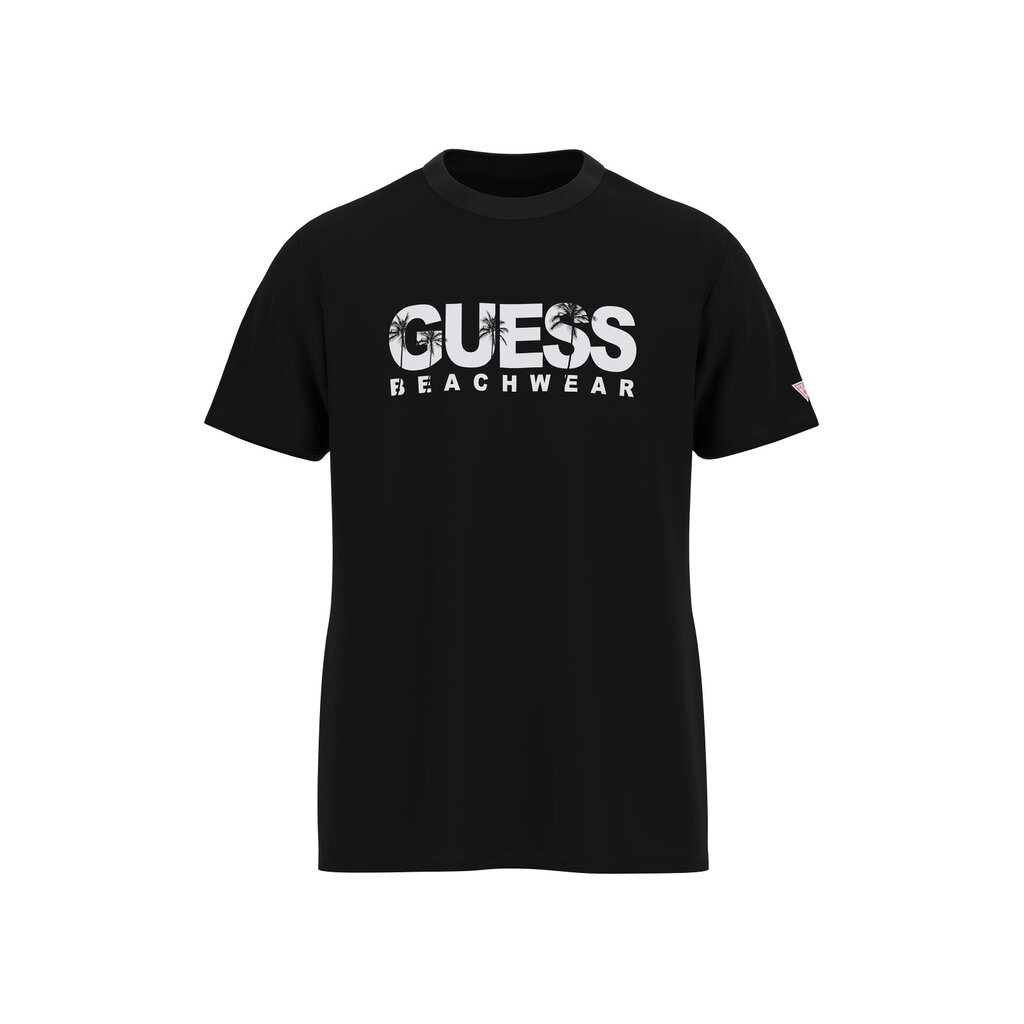 Guess Guess F5GI11I3Z14-JBLK SS CN GUESS LOGO TEE