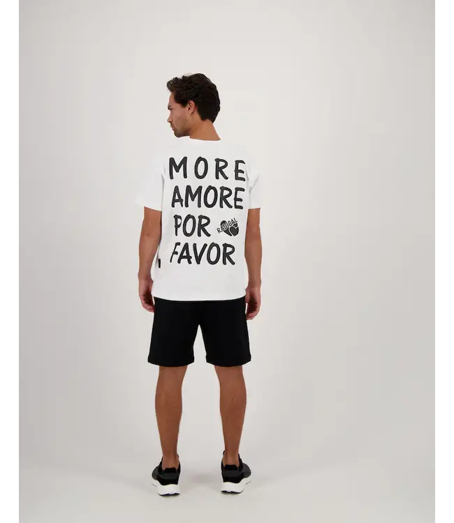 Radical Radical More Amore T-Shirt White - Regular Fit