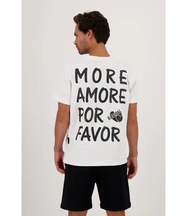 Radical Radical More Amore T-Shirt White - Regular Fit