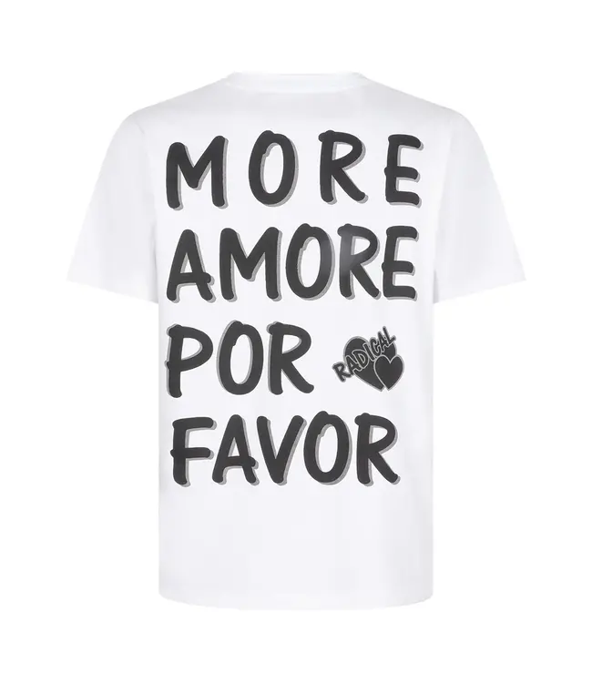 Radical Radical More Amore T-Shirt White - Regular Fit