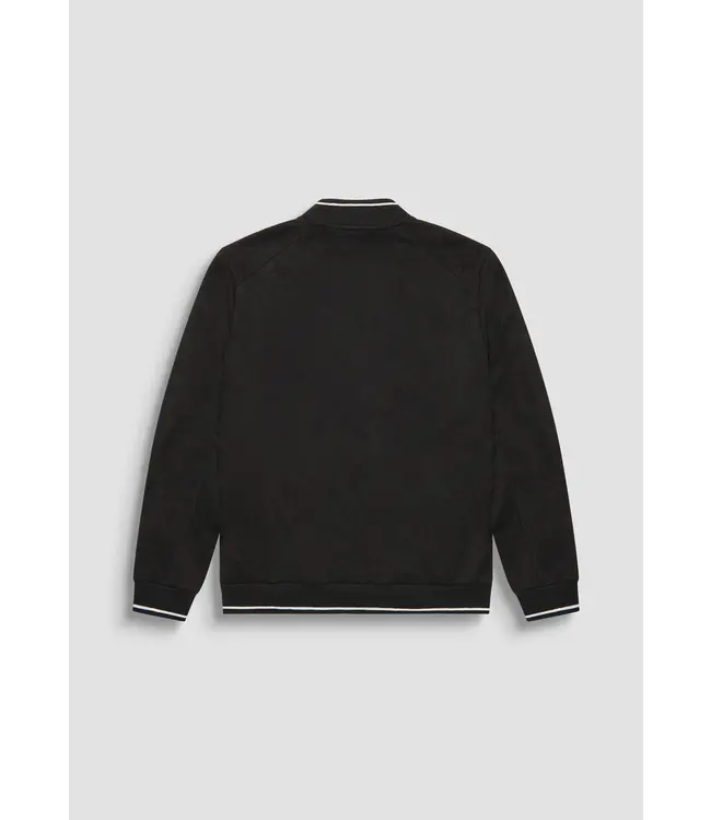 Antony Morato Antony Morato MMFL01063-FA150197 REGULAR FIT SWEATSHIRT WITH SUEDE EFFECT Black