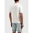 PurePath (by PureWhite) PurePath 25010804 Vertical Striped Knitwear T-Shirt Off White - Regular Fit