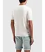 PurePath (by PureWhite) PurePath 25010804 Vertical Striped Knitwear T-Shirt Off White - Regular Fit