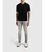 PurePath (by PureWhite) PurePath 25010801 Half-Zip Knitwear Polo Black - Regular Fit