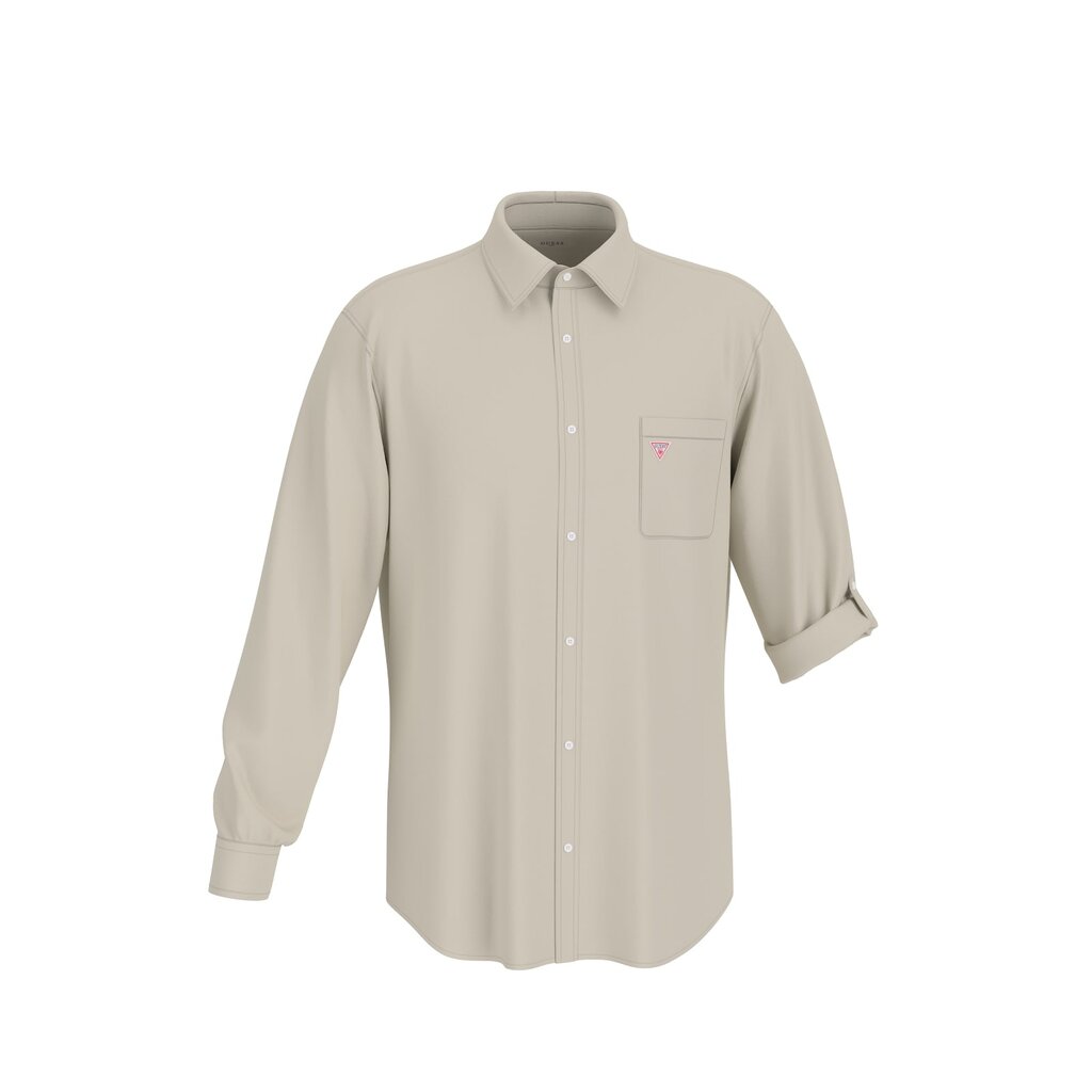 Guess Guess F4GH00WG3L0-G993 LS ROLL-UP SHIRT