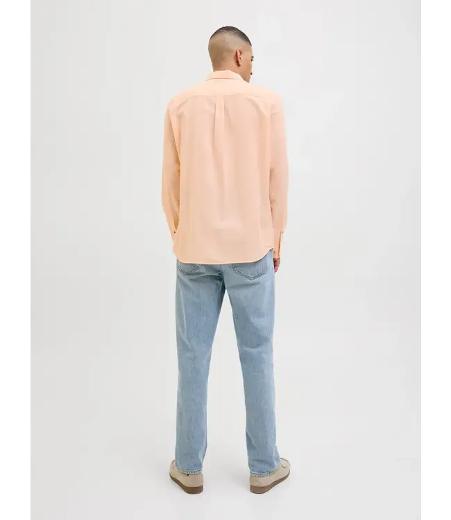 Jack & Jones Jack & Jones 12269315 JJESUMMER SHIRT LS SN Peach Parfait