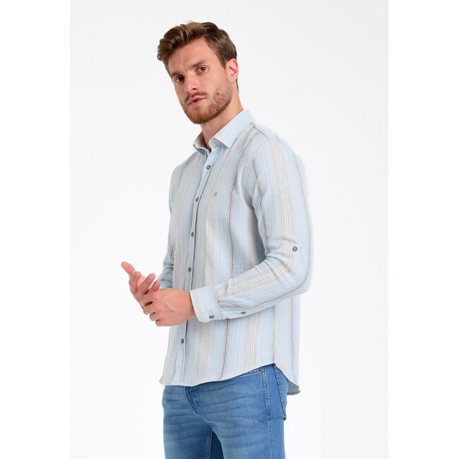 Gabbiano Gabbiano 335547 Overhemd Longsleeve Bright Blue