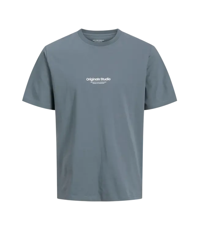 Jack & Jones Jack & Jones 12240121 JORVESTERBRO TEE SS CREWNECK NOOS Stormy Weather
