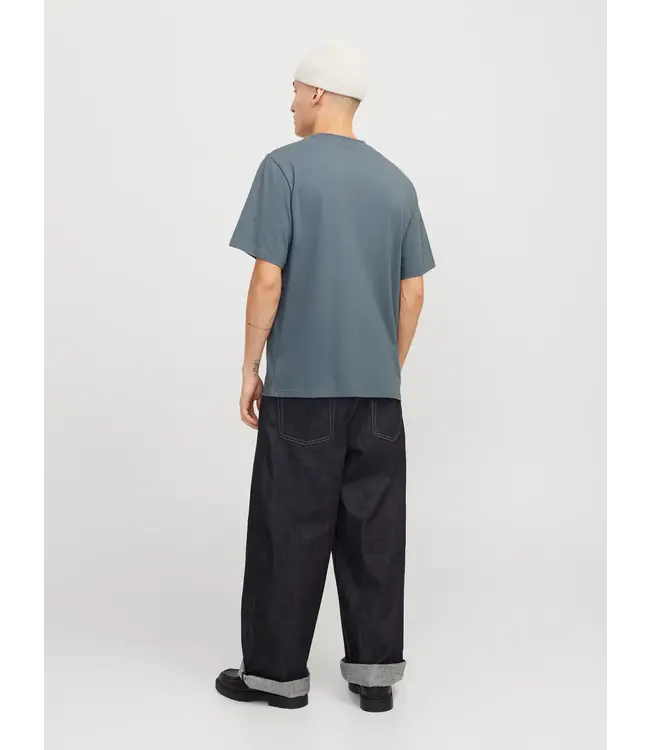 Jack & Jones Jack & Jones 12240121 JORVESTERBRO TEE SS CREWNECK NOOS Stormy Weather