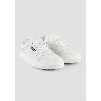 Antony Morato Antony Morato "CONNIE" LOW-TOP TRAINERS IN LEATHER WITH REPTILE PRINT DETAILS