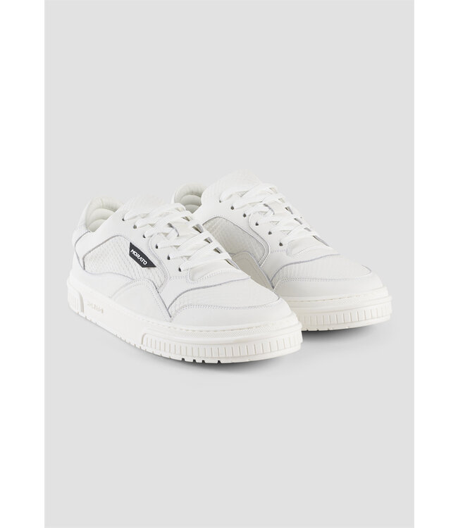 Antony Morato Antony Morato MMFW01775-LE300105 "CONNIE" LOW-TOP TRAINERS IN LEATHER WITH REPTILE PRINT DETAILS