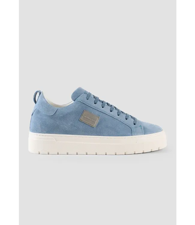 Antony Morato Antony Morato MMFW01806-LE300005 SNEAKER METAL BOLD IN SUEDE.3D LOGO METAL PLATE.PLATFORM SOLE