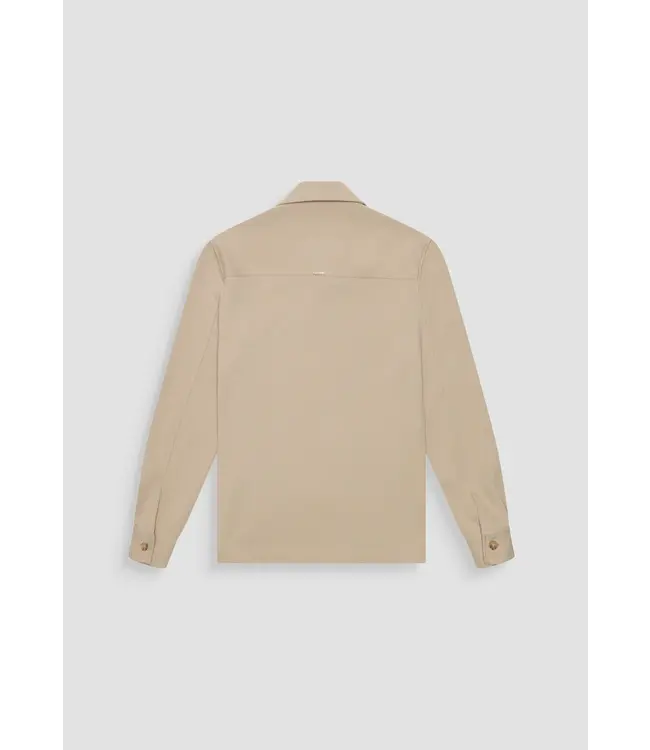 Antony Morato Antony Morato MMSL00746-FA150194 SHIRT HAMAR STRAIGHT FIT IN TWIL STRETCH COTTON BLEND FABRIC  Sand - Straight Fit