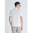 Antony Morato Antony Morato MMKS02479-FA140281 POLO SLIM FIT IN MERCERIZED DOBBY COTTON FABRIC GEOMETRIC MOTIF WITH RUBBER INJECTION LOGO PRINT Cream - Slim Fit