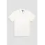 Antony Morato Antony Morato MMKS02479-FA140281 POLO SLIM FIT IN MERCERIZED DOBBY COTTON FABRIC GEOMETRIC MOTIF WITH RUBBER INJECTION LOGO PRINT Cream - Slim Fit