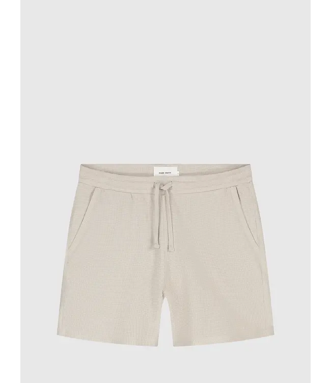 PurePath (by PureWhite) PurePath 25010123 Waffle Shorts Sand
