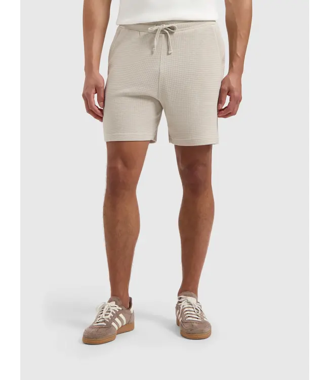 PurePath (by PureWhite) PurePath 25010123 Waffle Shorts Sand