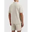 PurePath (by PureWhite) PurePath 25010123 Initials Waffle Polo Sand - Loose Fit