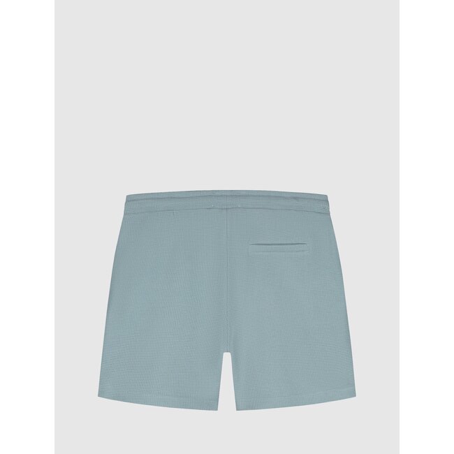 PurePath (by PureWhite) PurePath 25010523 Waffle Shorts Blue Grey - Regular Fit