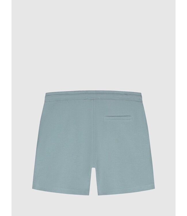 PurePath (by PureWhite) PurePath 25010523 Waffle Shorts Blue Grey - Regular Fit