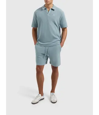 PurePath (by PureWhite) PurePath Waffle Shorts Blue Grey - Regular Fit