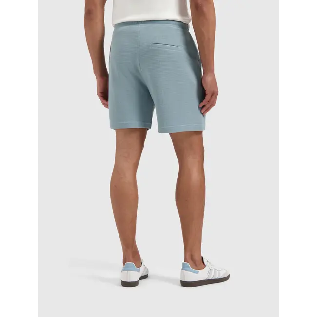 PurePath (by PureWhite) PurePath 25010523 Waffle Shorts Blue Grey - Regular Fit
