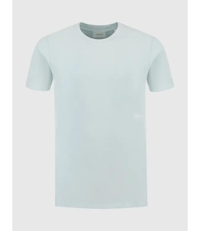 PurePath (by PureWhite) PurePath 25010103 Acid Sideline Wordmark T-shirt Blue Grey