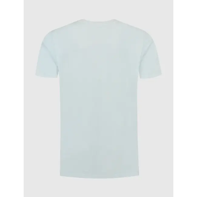 PurePath (by PureWhite) PurePath 25010103 Acid Sideline Wordmark T-shirt Blue Grey