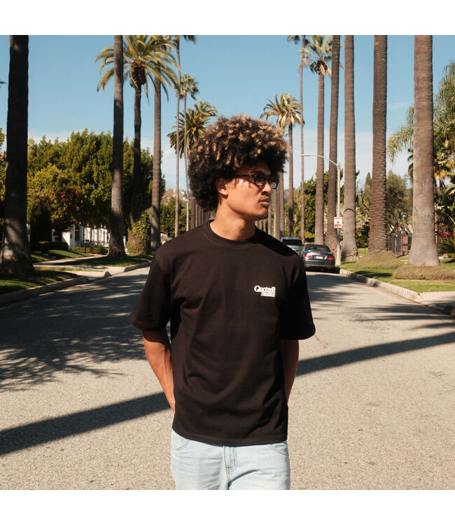 Quotrell Quotrell Puff Studios T-Shirt Black/White - Oversized Fit