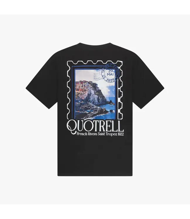 Quotrell Quotrell Rivera T-Shirt Black/White - Regular Fit