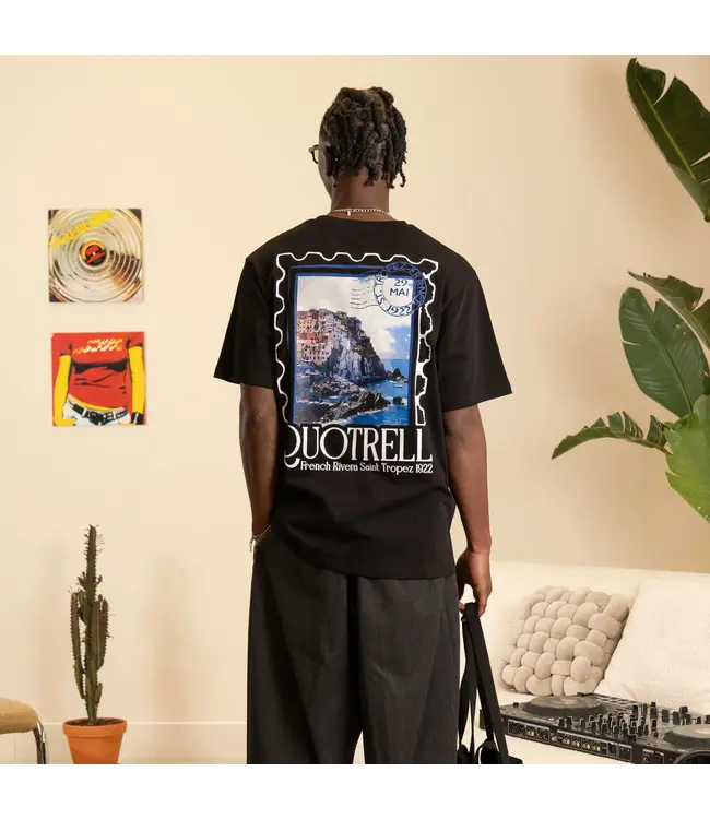 Quotrell Quotrell Rivera T-Shirt Black/White - Regular Fit