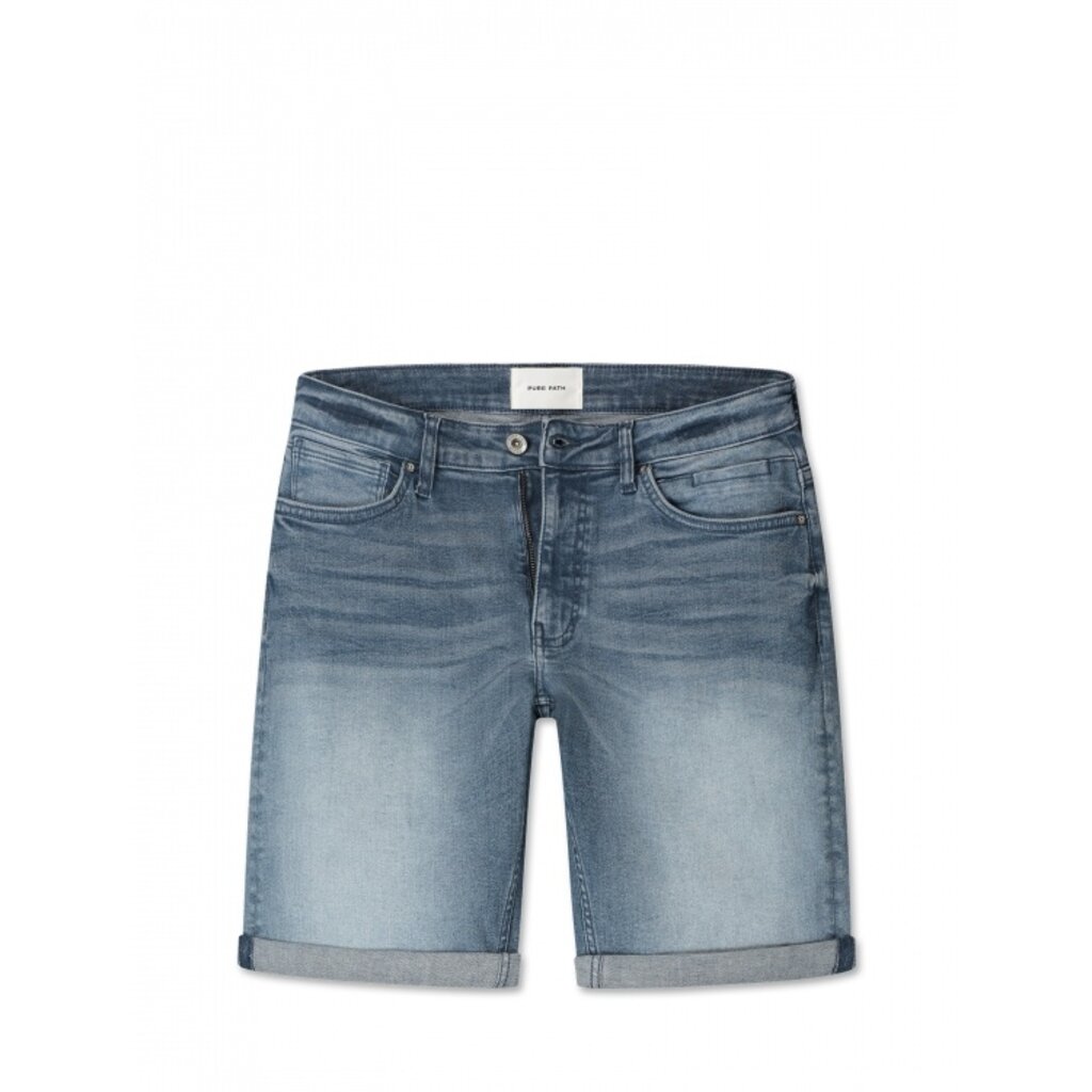 PurePath (by PureWhite) PurePath The Miles W1417 Denim Blue Grey - Slim Fit