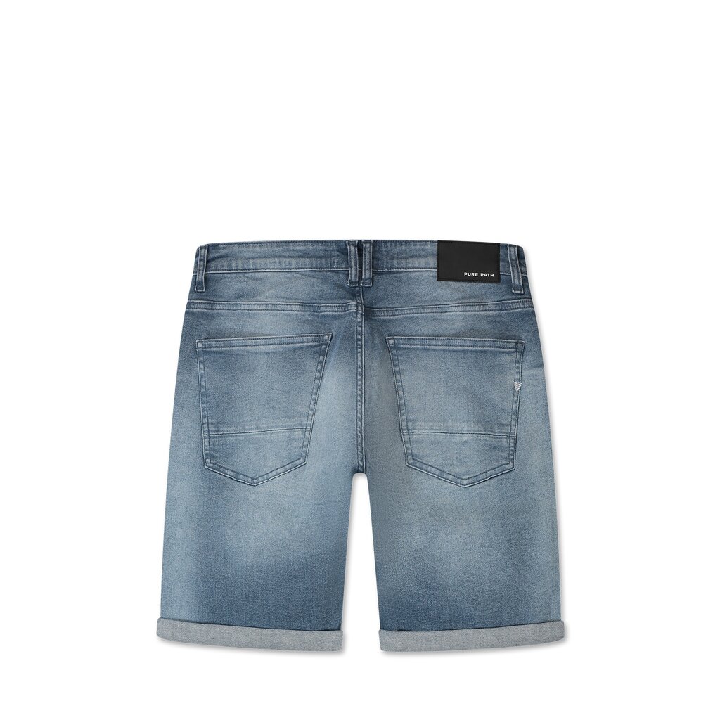 PurePath (by PureWhite) PurePath The Miles W1417 Denim Blue Grey - Slim Fit