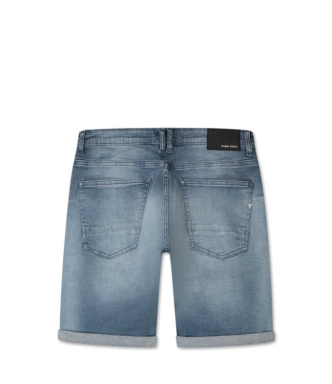 PurePath (by PureWhite) PurePath The Miles W1417 Denim Blue Grey - Slim Fit