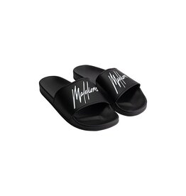 Malelions Malelions Men Signature Slides Black/White