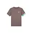 Malelions Malelions Men Captain T-Shirts 2.0 Stone Brown/Bright Blue
