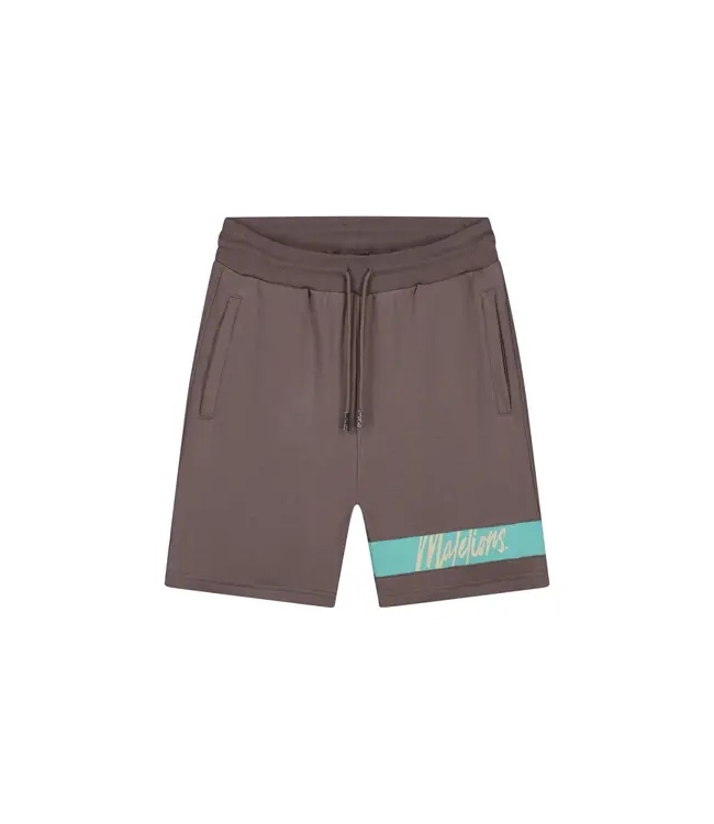 Malelions Malelions Men Captain Shorts Stone Brown/Bright Blue