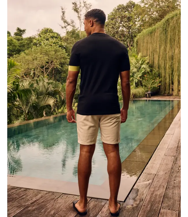 Malelions Malelions Men Captain T-Shirt 2.0 Black/Bright Green