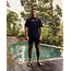 Malelions Malelions Men Split T-Shirt Black