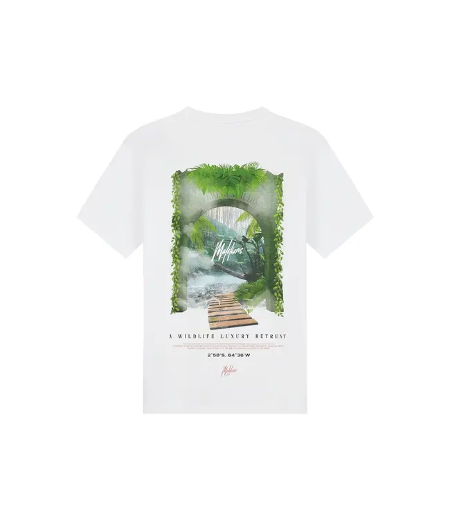 Malelions Malelions Men Retreat T-Shirt White